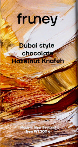 Fruney Chocolate - Dubai Hazelnut Knafeh