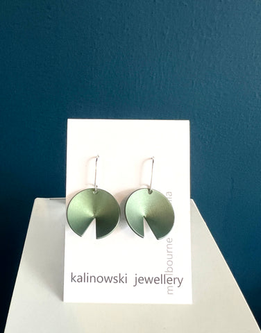 Kalinowski Enso Earrings - Chartreuse