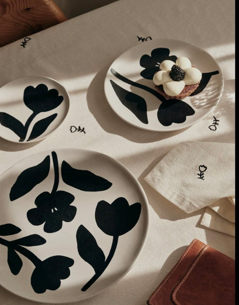 Broste Flora - Dessert Plate