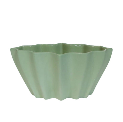 Object VB Fluted Bowl - Green