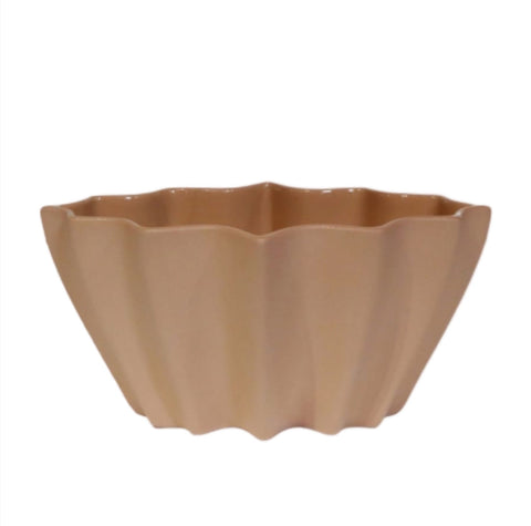 Object VB Fluted Bowl - Terracotta