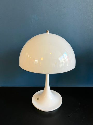 Mid Century Inspired LED Lamps - White