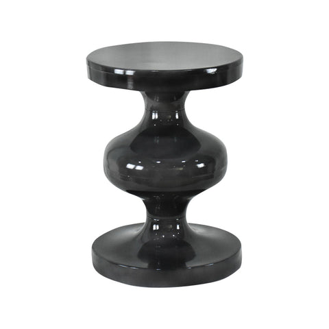 Mykonos Stool 2 - Charcoal/Black