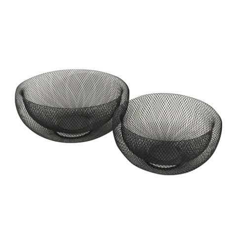 Wire Mesh Bowl - Small Black
