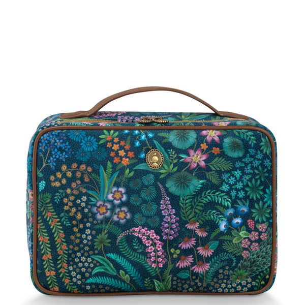 Casy Beauty Case - Dark Blue Velvet