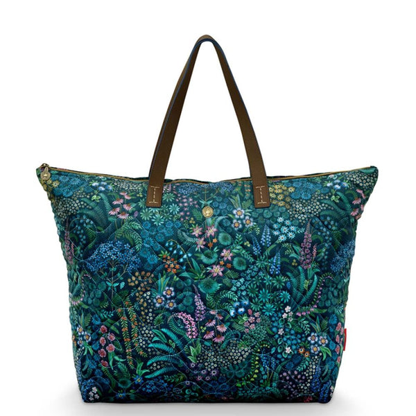 Tilda Tote Bag - Querida Quilt Velvet Dark Blue