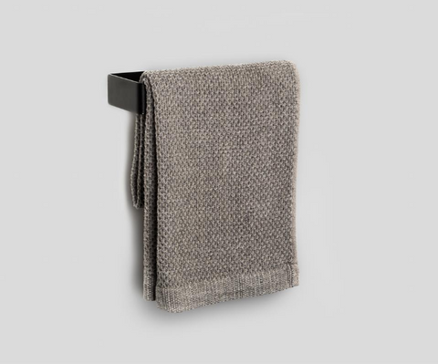 Fold Hand Towel Holder - Black