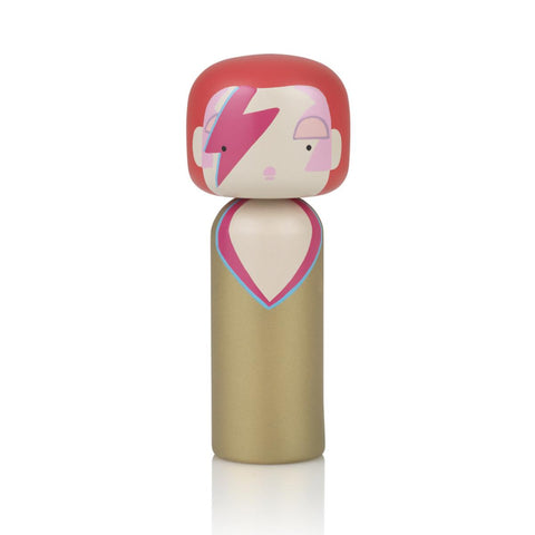 Kokeshi Doll - Aladdin Sane (David Bowie)