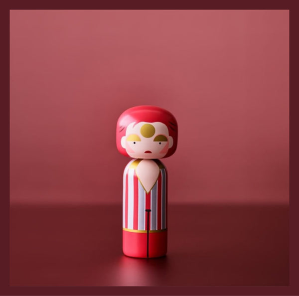 Kokeshi Doll - Ziggy Stardust / Bowie